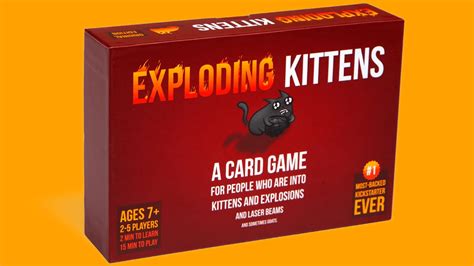 Exploding Kittens: A Hilarious Card Game With Feline Mayhem and Strategic Risk-Taking!