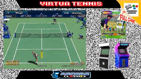 Virtua Tennis: A Smashing Celebration of Arcade-Style Tennis Action!