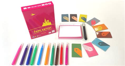 A Fake Artist Goes to New York! Hilarious Party Game for Creative Deception and Guessing Fun